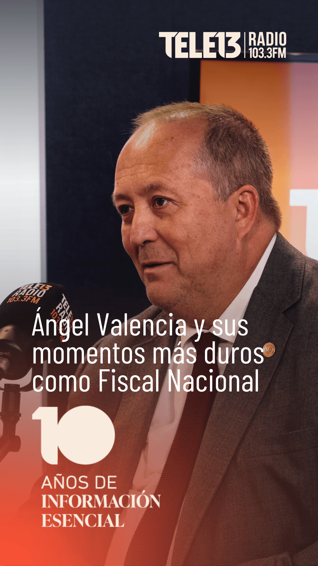 Fiscal Valencia y el Chile de próximos años: "Tenemos los medios para hacer las cosas mejor"