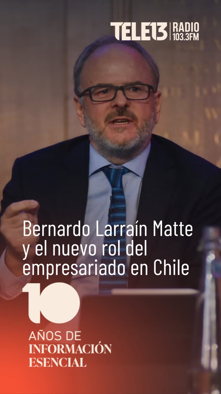 Bernardo Larraín y los desafíos del gremio empresarial